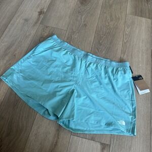 North Face‎ Women's Wander Shorts Plus Size XXXL Wasabi Lined NEW Flash Dry